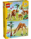 Constructor LEGO Creator 3 în 1 - Animale de safari (31150) - 10t