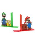 Set de suporturi de cărți Paladone - Super Mario, 2 броя - 1t