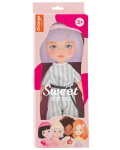 Orange Toys Sweet Sisters Sweet Sisters Set de îmbrăcăminte pentru păpuși - Salopeta cu dungi - 1t
