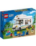 Set de construit Lego City Great Vehicles - Camper pentru vacanta (60283) - 1t