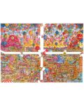Colecție de puzzle-uri Unidragon 4 x 250 piese - Baloane - 3t