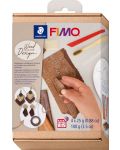 Set lut Staedtler Fimo Soft - Wood Design, 4 х 25 g - 1t