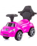 Mașinuta de călărit cu mâner Chipolino - Turbo, roz - 2t