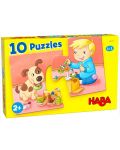 Set puzzle Haba - My Toys, 10 piese  - 1t