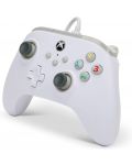 Controller cu fir PowerA - Xbox One/Series X/S, White - 3t