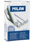 Set creta Milan - 10 bucati, albe - 1t
