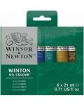 Set de vopsele de ulei Winsor & Newton Winton - 6 culori, 21 ml - 1t