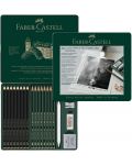 Set creioane grafit Faber-Castell Pitt & Castell 9000 - 20 buc - 3t