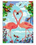 Set de pictură Ravensburger CreArt - Flamingo - 2t