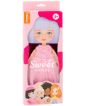 Orange Toys Sweet Sisters Sweet Sisters Set de îmbrăcăminte pentru păpuși - Rochie roz cu trandafiri - 1t