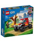 LEGO City - Camion de pompieri 4x4 (60393) - 1t