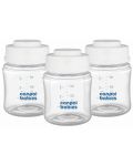 Set de recipiente pentru depozitarea laptelui matern Canpol babies - 3 x 120 ml - 1t