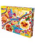 Kit cu model Play-Toys -Fă-ți un burger și paste - 1t