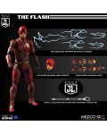 Set de figurine de acțiune Mezco DC Comics: Justice League - Deluxe Steel Box (Zack Snyder's Justice League) - 3t