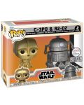 Set figurine Funko POP! Movies: Star Wars - C-3P0 & R2-D2 (Concept Series) (Exclusive at Disney) - 2t