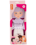 Orange Toys Sweet Sisters Sweet Sisters Set de îmbrăcăminte pentru păpuși - Pulover violet - 1t