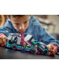 Constructor LEGO City - Mașină de curse și camion de transport auto (60406) - 9t