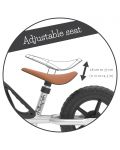 Bicicleta fara pedaleChillafish Charlie - Argintie - 3t