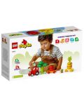 Constructor LEGO Duplo - Tractor pentru fructe și legume - 2t