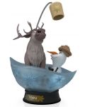 Set statuete  Beast Kingdom Disney: Frozen - Olaf Presents Tangled and The Little Mermaid (Exclusive Edition) - 2t