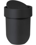 Coș de gunoi Umbra - Touch, 6 L, negru - 1t