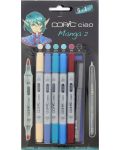 Set markere Copic Ciao - Set Manga 2, 5+1 - 1t