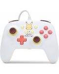 Controler PowerA - Enhanced, cu fir, pentru Nintendo Switch, Pikachu Electric Type - 1t