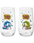 Set de pahare de apă  ItemLab Games: Bubble Bobble - Bub and Bob - 1t