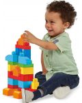Constructor Mega Bloks First Builders - 60 piese in geanta - 3t