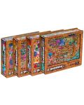 Colecție de puzzle-uri Unidragon 4 x 250 piese - Baloane - 1t