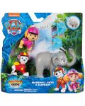 set de figuri  Spin Master Paw Patrol Jungle Pups - Marshall și Skye - 5t