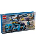 Constructor LEGO City - Camion transportor de mașini sport (60408) - 2t
