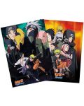 Set de mini postere ABYstyle Animation: Naruto Shippuden - Ninjas - 1t