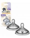 Set 2 tetine Tommee Tippee - Easi Vent, 1 picatura, 2 buc. - 1t
