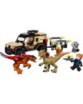 Constructor Lego Jurassic World - Transport Pyroraptor si Dilophosaurus (76951) - 2t