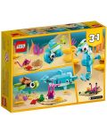 Constructor Lego Creator - Delfin si broasca testoasa (31128)	 - 8t