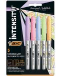 Set markere permanente BIC - Intensity, 1.8 mm, 5 culori pastel - 1t