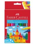 Set carioci Faber-Castell - Regat, 12 culori - 1t