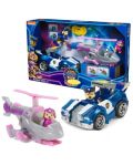 Set de vehicule Spin Master Paw Patrol: The Mighty Movie - Skye și Chase - 1t