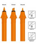 Set de markere Molotow cu două capete pentru schițe - 12 culori pastelate - 8t