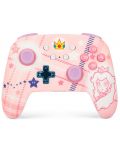 Controller PowerA - Enhanced Wireless, Princess Peach Plaid (Nintendo Switch) - 1t