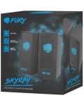 Sistem audio Fury - Speaker, 2 броя, 2.0, negru - 3t