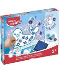 Set creativ cu stampile  Maped Creativ Early Age, 7 piese - 1t