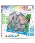 Pixelhobby Set de hobby creativ cu pixeli XL, 23x23 pixeli - Elefant - 1t