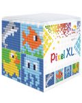 Set de pixeli creativi Pixelhobby - XL, Cube, animale acvatice - 1t