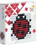  Set creativ cu pixeli Pixelhobby - XL, Buburuza - 1t