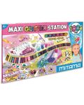 Set creativ Mitama Maxi Glitter Station - 100 de piese - 1t