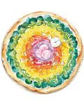 Puzzle rotund Ravensburger cu 500 de piese - Pizza - 2t