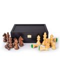 Cutie pentru figurine Manopoulos - lemn, negru, 23,6 x 16,4 cm - 2t