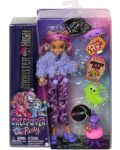 Păpușă Monster High - Clawdeen, Creepover Party - 1t